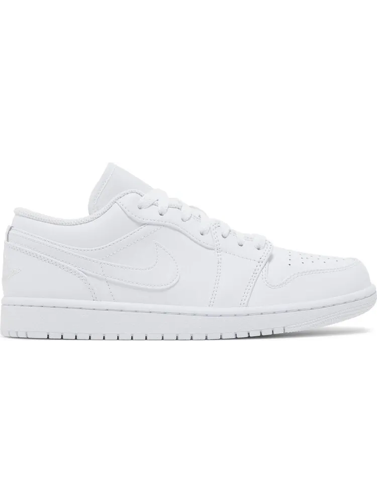 Кроссовки Air Jordan 1 Low Triple White — изображение 1 из 8, белый