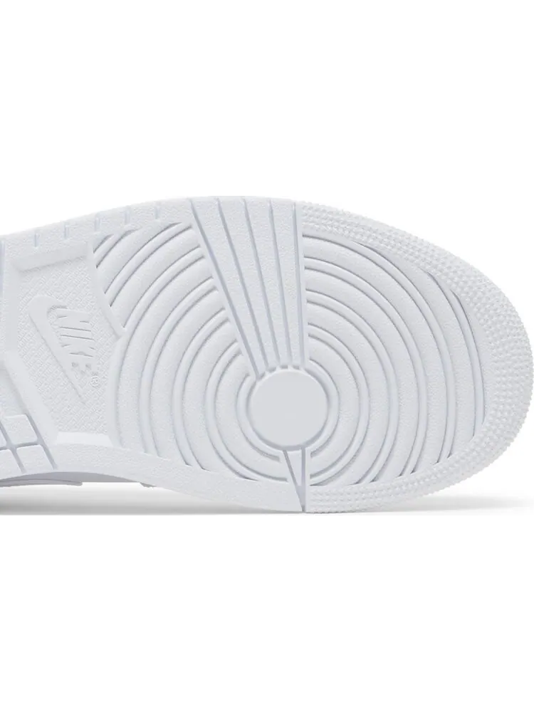 Кроссовки Air Jordan 1 Low Triple White — изображение 5 из 8, белый