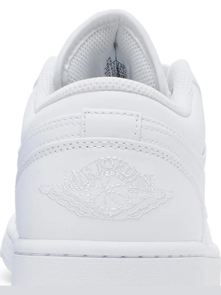 Кроссовки Air Jordan 1 Low Triple White — изображение 7 из 8, белый