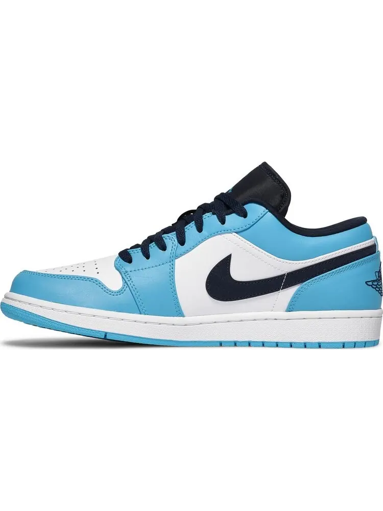 Кроссовки Air Jordan 1 Low UNC — изображение 3 из 10, синий