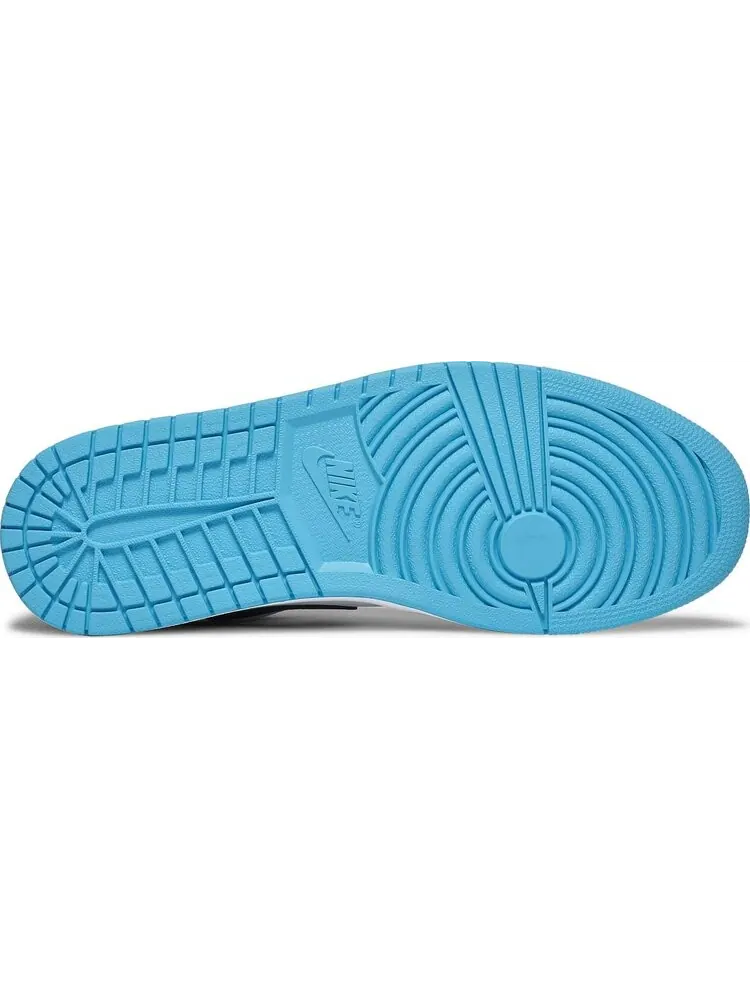 Кроссовки Air Jordan 1 Low UNC — изображение 4 из 10, синий