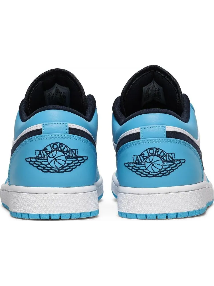 Кроссовки Air Jordan 1 Low UNC — изображение 6 из 10, синий