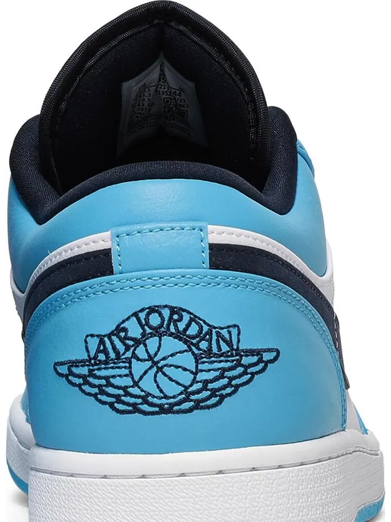 Кроссовки Air Jordan 1 Low UNC — изображение 7 из 10, синий