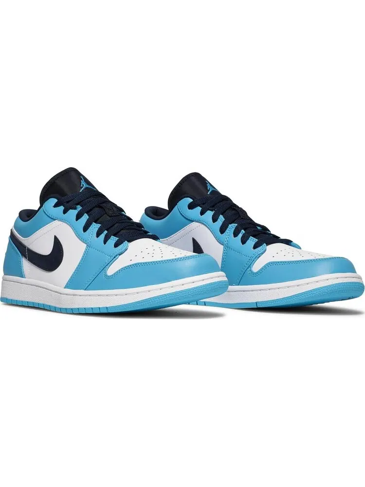Кроссовки Air Jordan 1 Low UNC — изображение 8 из 10, синий