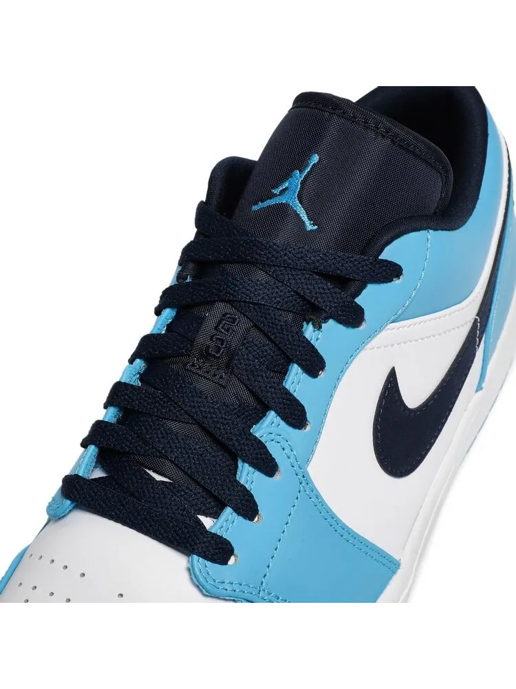 Кроссовки Air Jordan 1 Low UNC — изображение 9 из 10, синий