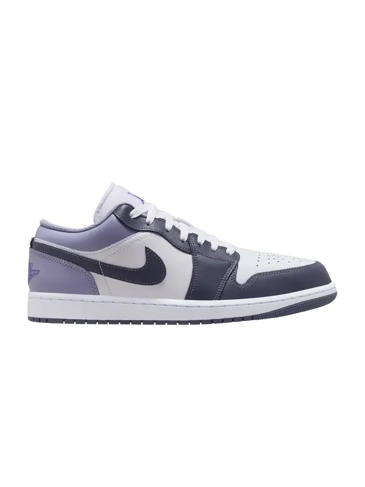 Кроссовки Air Jordan 1 Low 'White Indigo Haze' — изображение 1 из 1, белый индиго