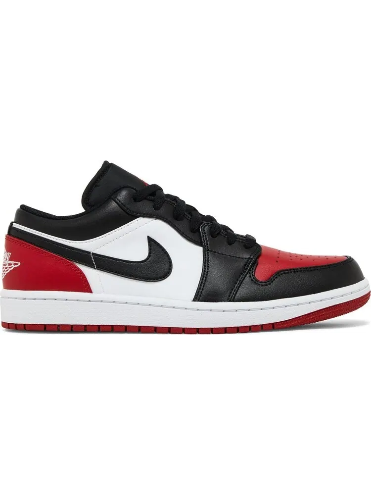 Кроссовки Air Jordan 1 Low 'Bred Toe 2.0' — изображение 1 из 4, красный