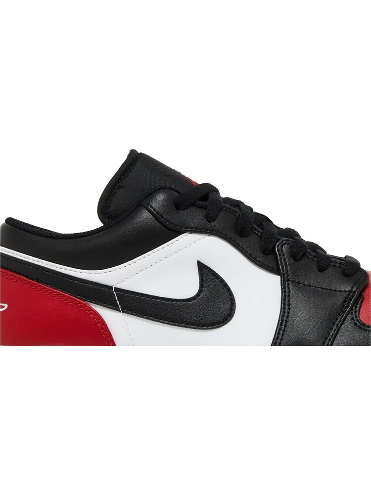 Кроссовки Air Jordan 1 Low 'Bred Toe 2.0' — изображение 2 из 4, красный