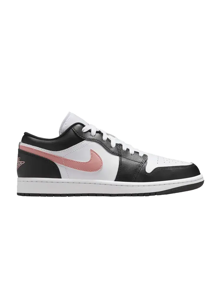 Кроссовки Air Jordan Air Jordan 1 Low 'Black Rust Pink' — изображение 1 из 1, черный/розовый/белый