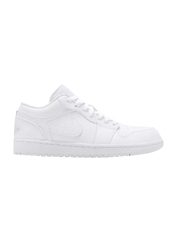Кроссовки Air Jordan 1 Retro Low 'Pure Platinum' — изображение 1 из 1, белый