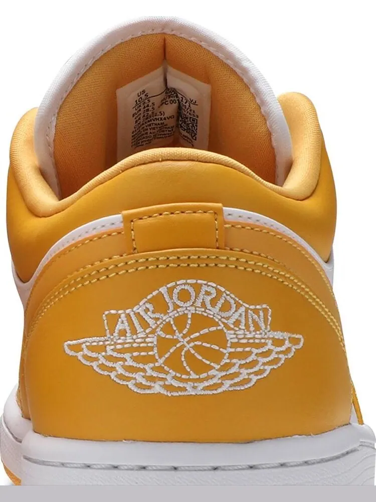 Кроссовки Air Jordan 1 Low Pollen — изображение 7 из 8, желтый