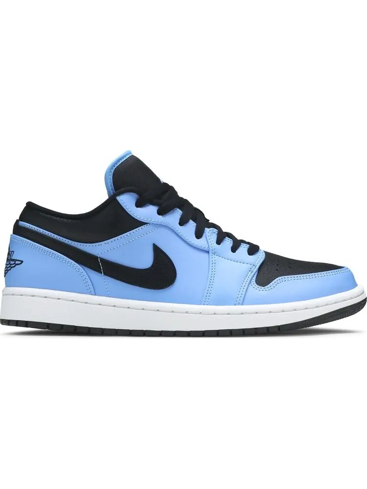 Кроссовки Air Jordan 1 Low University Blue Black — изображение 1 из 8, синий