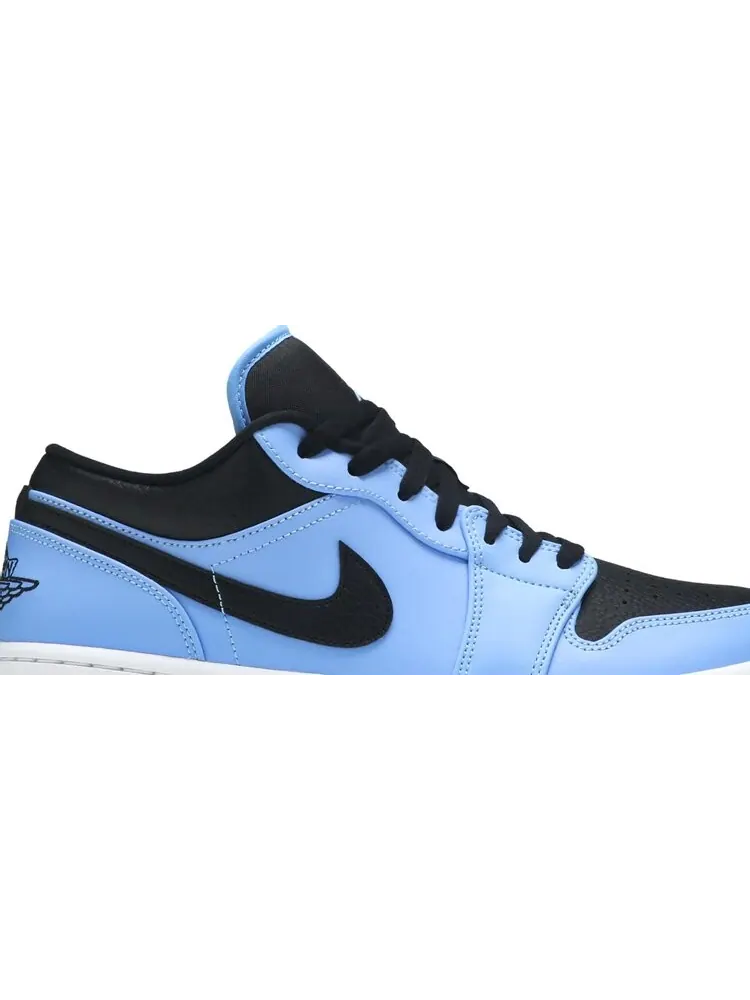 Кроссовки Air Jordan 1 Low University Blue Black — изображение 2 из 8, синий