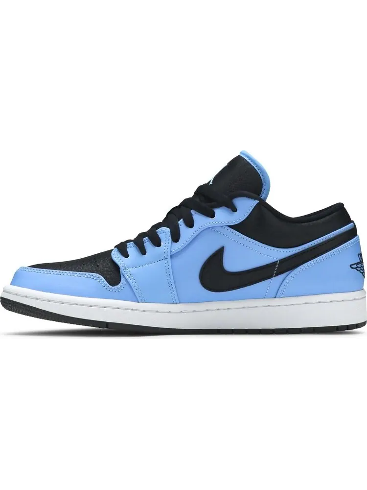 Кроссовки Air Jordan 1 Low University Blue Black — изображение 3 из 8, синий