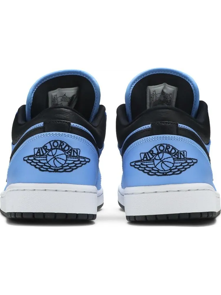 Кроссовки Air Jordan 1 Low University Blue Black — изображение 6 из 8, синий