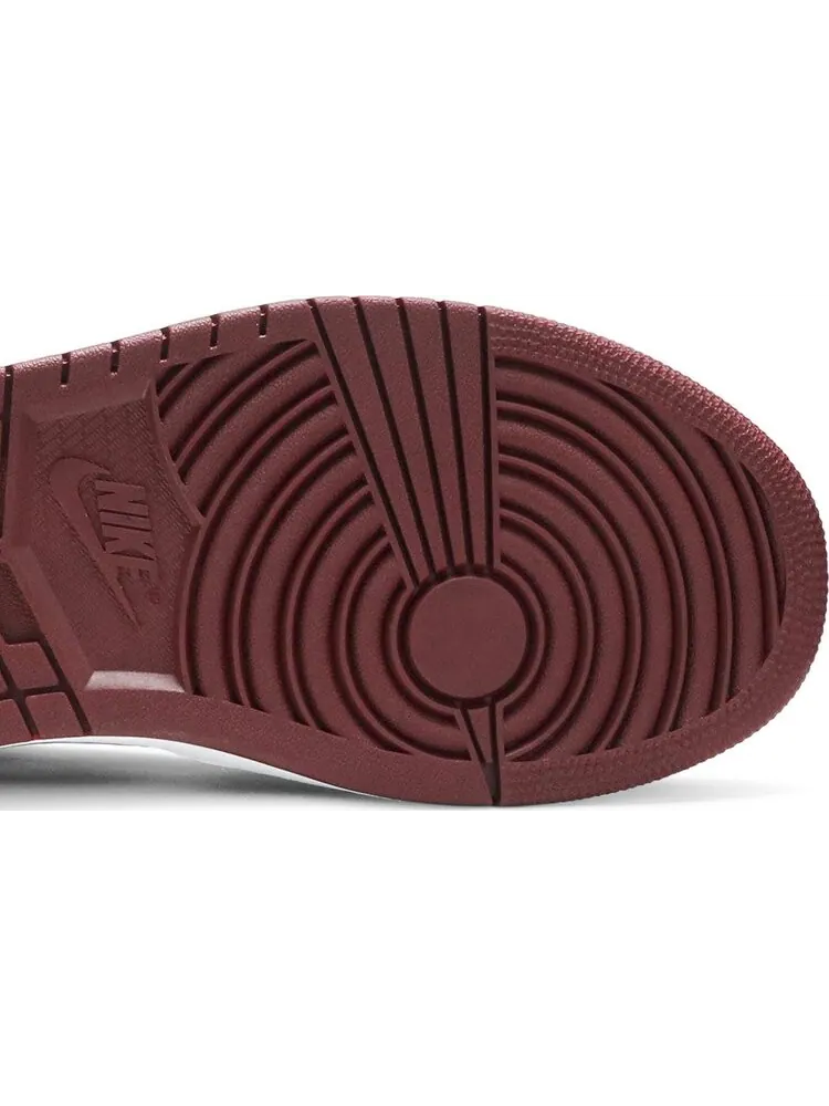 Кроссовки Air Jordan 1 Low Noble Red — изображение 5 из 8, красный
