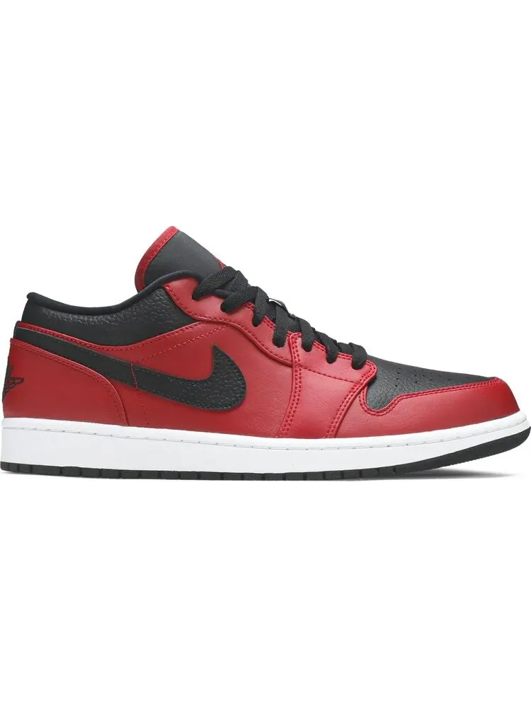 Кроссовки Air Jordan 1 Low Reverse Bred — изображение 1 из 8, черный красный