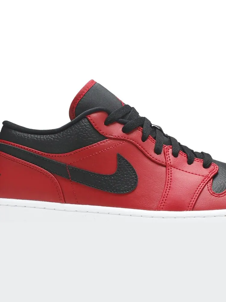 Кроссовки Air Jordan 1 Low Reverse Bred — изображение 2 из 8, черный красный