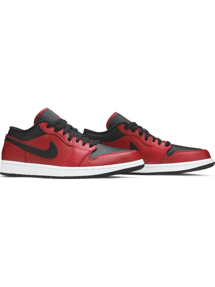Кроссовки Air Jordan 1 Low Reverse Bred — изображение 8 из 8, черный красный