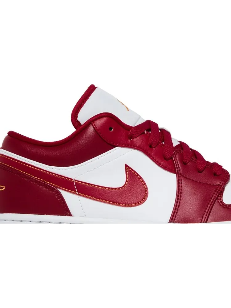 Кроссовки Air Jordan 1 Low Cardinal Red — изображение 2 из 8, красный
