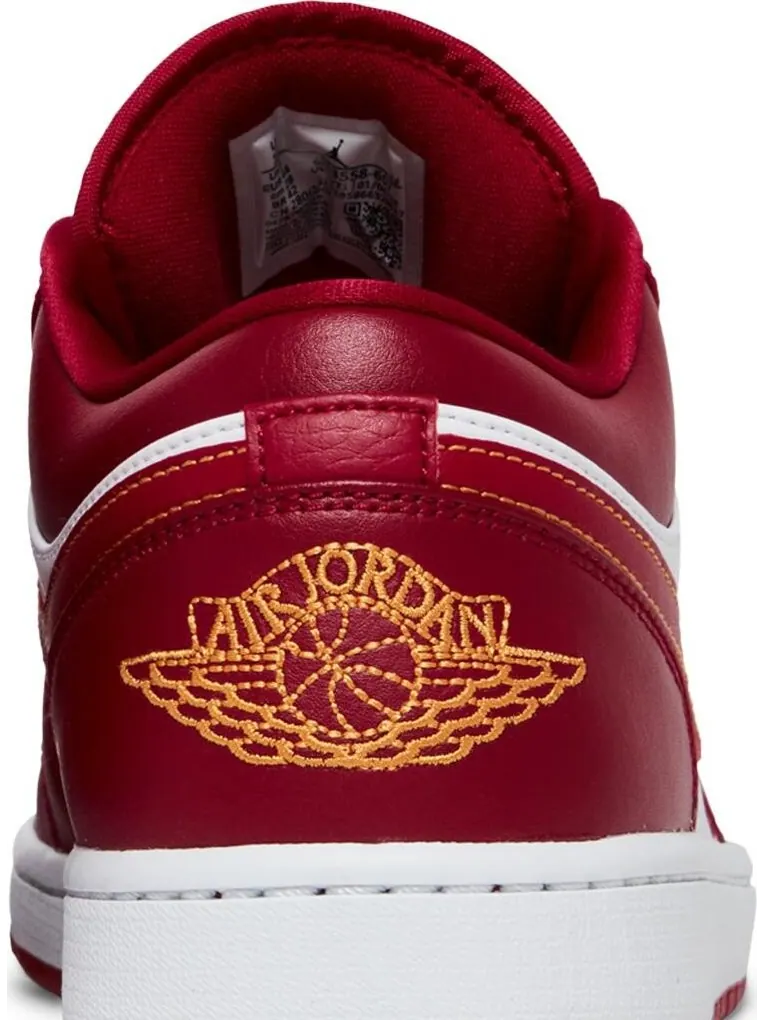 Кроссовки Air Jordan 1 Low Cardinal Red — изображение 7 из 8, красный
