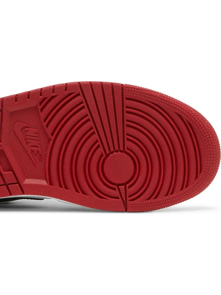 Кроссовки Air Jordan 1 Low Bred Toe — изображение 5 из 8, красный
