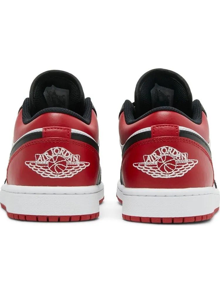 Кроссовки Air Jordan 1 Low Bred Toe — изображение 6 из 8, красный