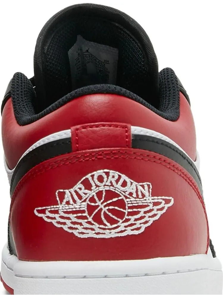 Кроссовки Air Jordan 1 Low Bred Toe — изображение 7 из 8, красный