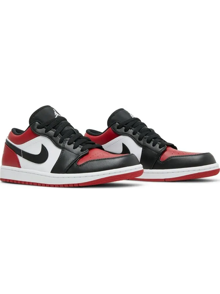Кроссовки Air Jordan 1 Low Bred Toe — изображение 8 из 8, красный