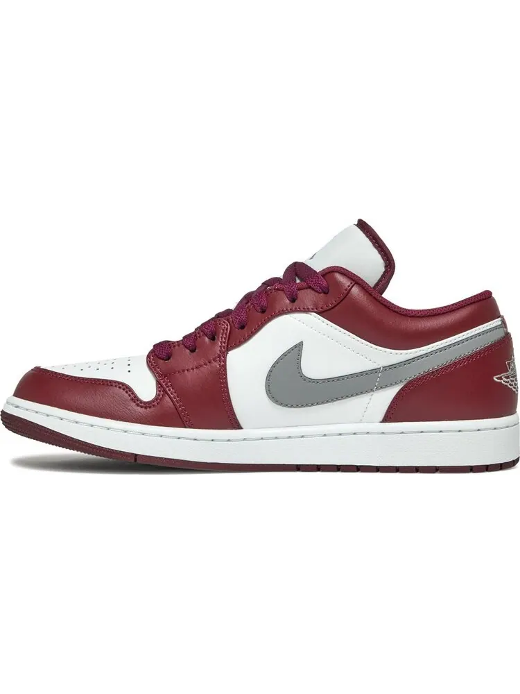 Кроссовки Air Jordan 1 Low Cherrywood Red — изображение 3 из 10, белый