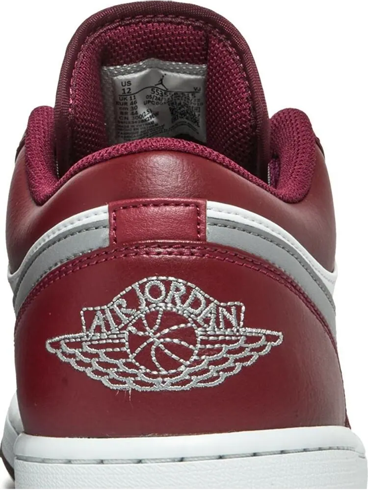Кроссовки Air Jordan 1 Low Cherrywood Red — изображение 7 из 10, белый
