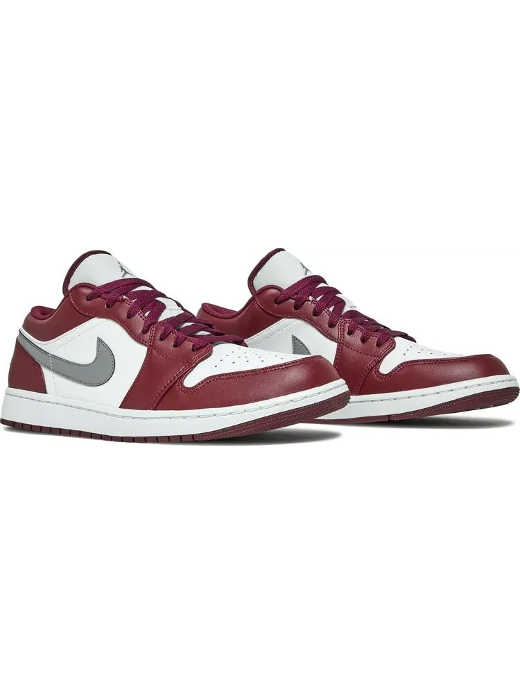 Кроссовки Air Jordan 1 Low Cherrywood Red — изображение 8 из 10, белый