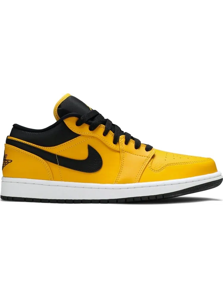 Кроссовки Air Jordan 1 Low University Gold Black — изображение 1 из 8, золото
