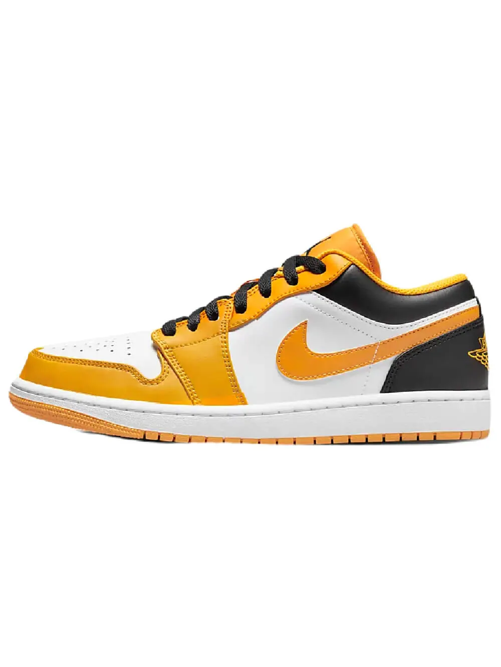 Кроссовки Nike Air Jordan 1 Low — изображение 1 из 8, белый желтый