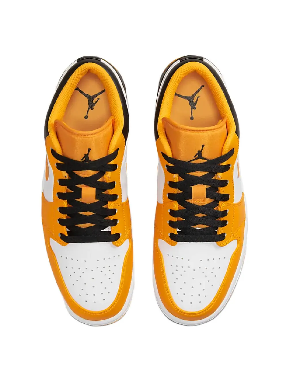 Кроссовки Nike Air Jordan 1 Low — изображение 3 из 8, белый желтый