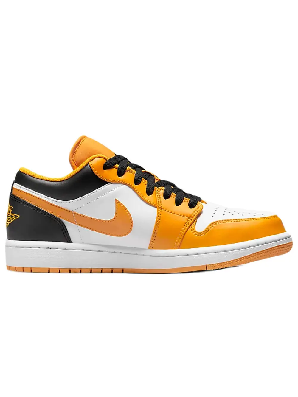 Кроссовки Nike Air Jordan 1 Low — изображение 5 из 8, белый желтый