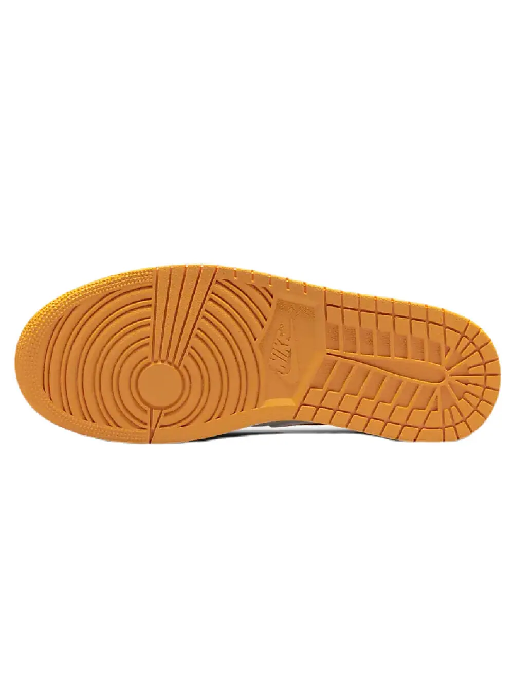 Кроссовки Nike Air Jordan 1 Low — изображение 6 из 8, белый желтый