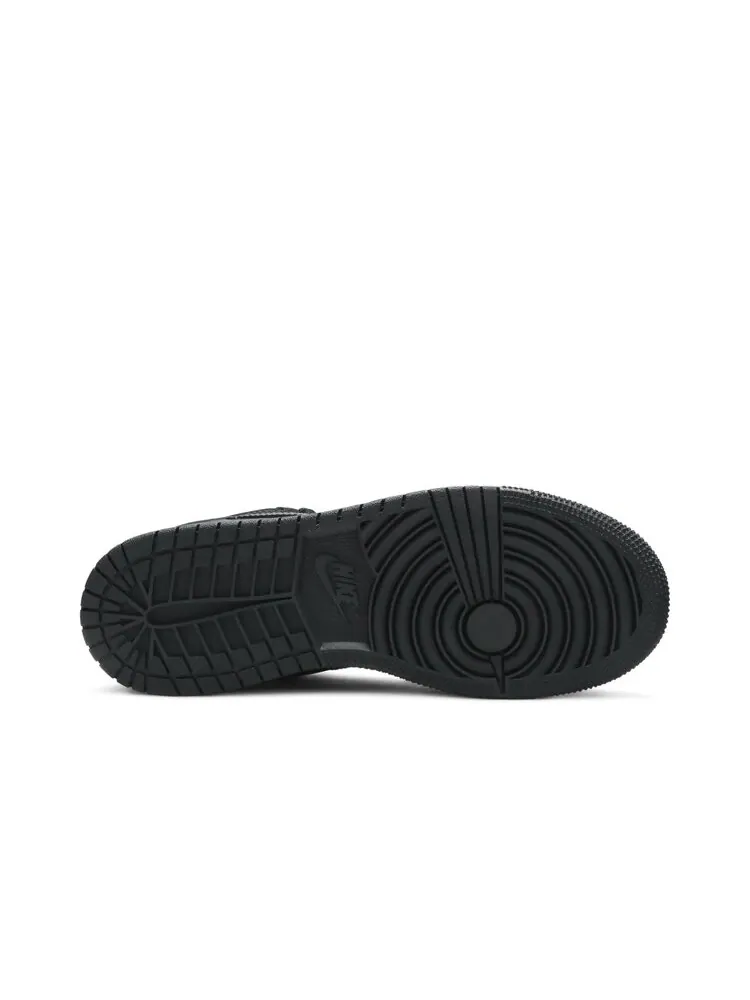 Кроссовки Air Jordan 1 Retro Low GS 'Triple Black' — изображение 4 из 4, черный