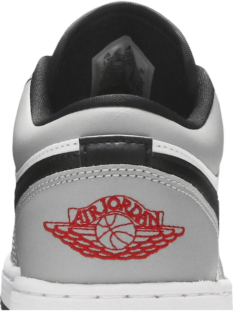 Кроссовки Air Jordan 1 Low GS Light — изображение 7 из 8, белый серый