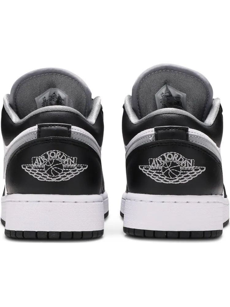 Кроссовки Air Jordan 1 Low GS Black Medium Grey — изображение 6 из 8, черный