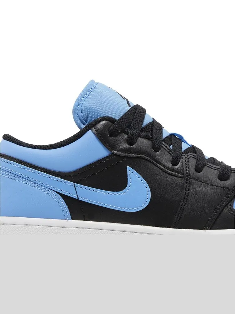 Кроссовки Air Jordan 1 Low GS 'University Blue' — изображение 2 из 4, синий