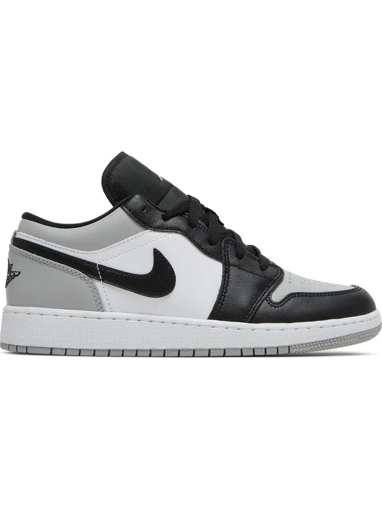 Кроссовки Air Jordan 1 Low GS Light — изображение 1 из 8, черный серый