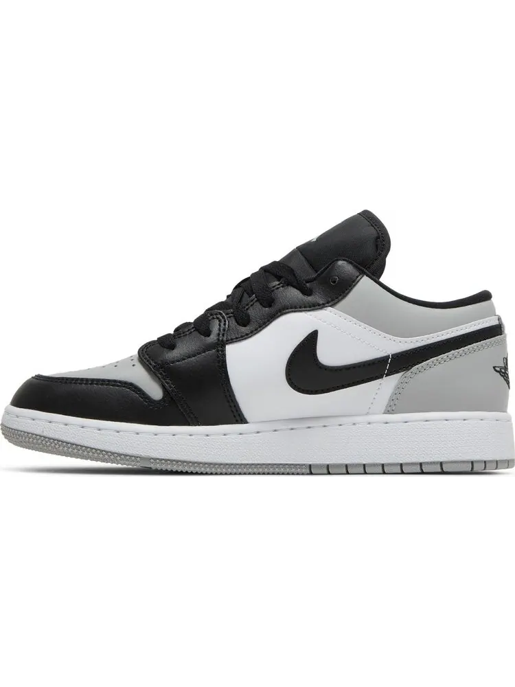 Кроссовки Air Jordan 1 Low GS Light — изображение 3 из 8, черный серый