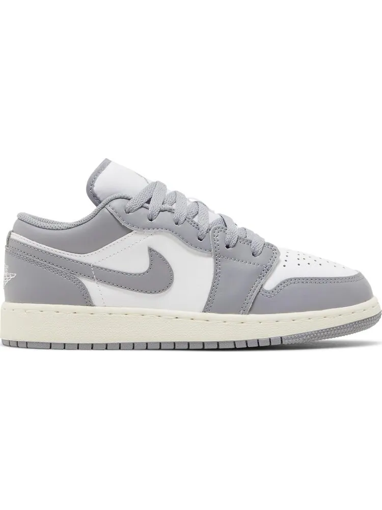 Кроссовки Air Jordan 1 Low GS Vintage Grey — изображение 1 из 8, серый
