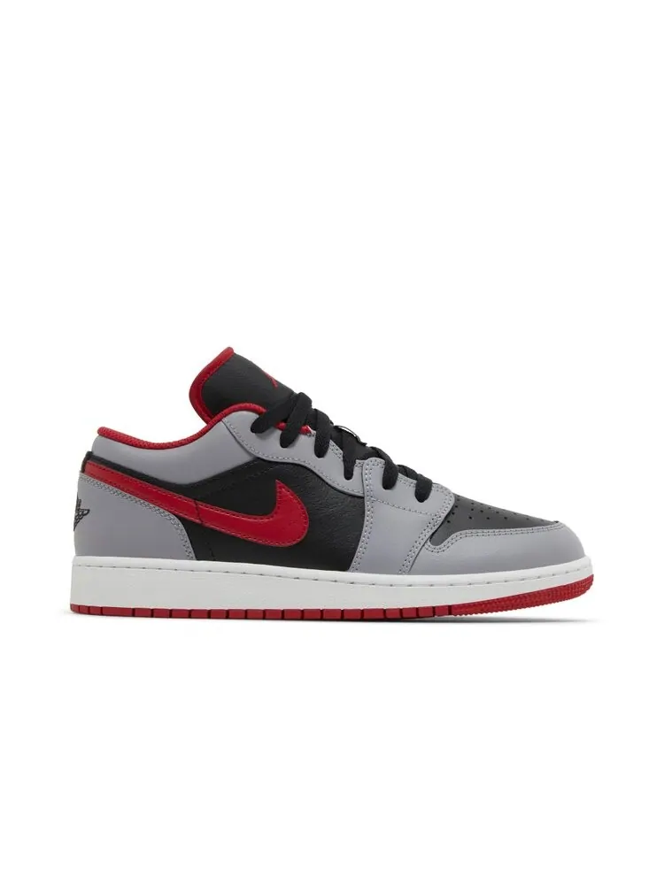 Кроссовки Air Jordan 1 Low GS — изображение 1 из 4, серый