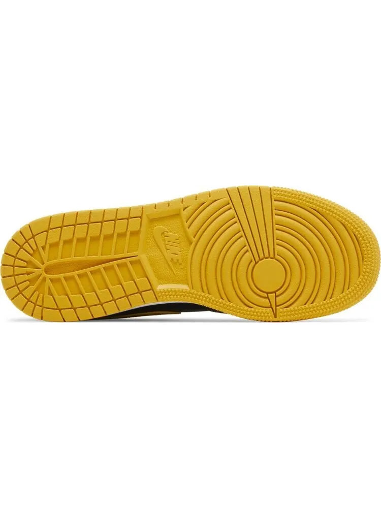 Кроссовки Air Jordan 1 Low GS 'Yellow Ochre' — изображение 4 из 4, желтый