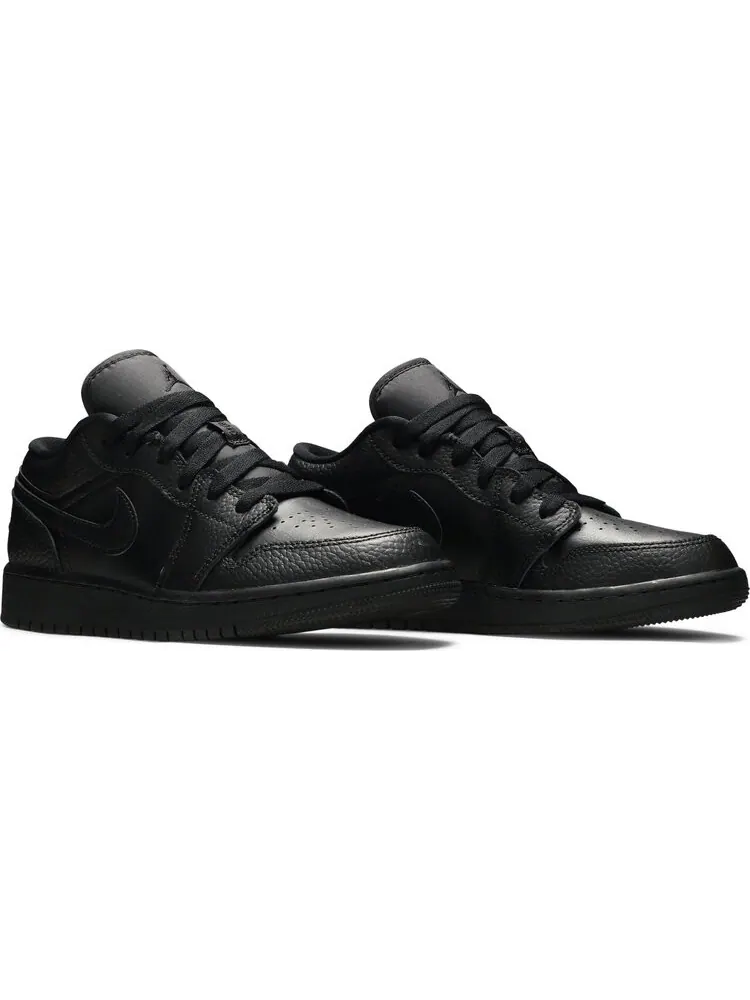 Кроссовки Air Jordan 1 Low GS Triple Black — изображение 8 из 8, черный