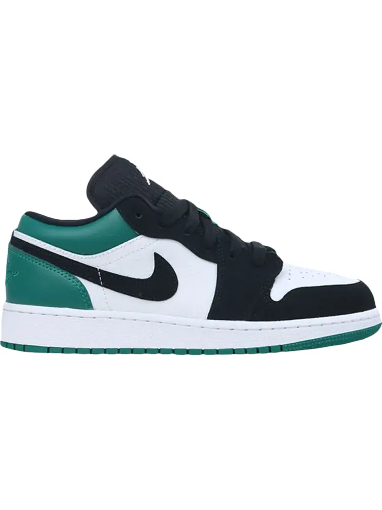 Кроссовки Air Jordan 1 Low GS Mystic Green — изображение 1 из 1, зеленый