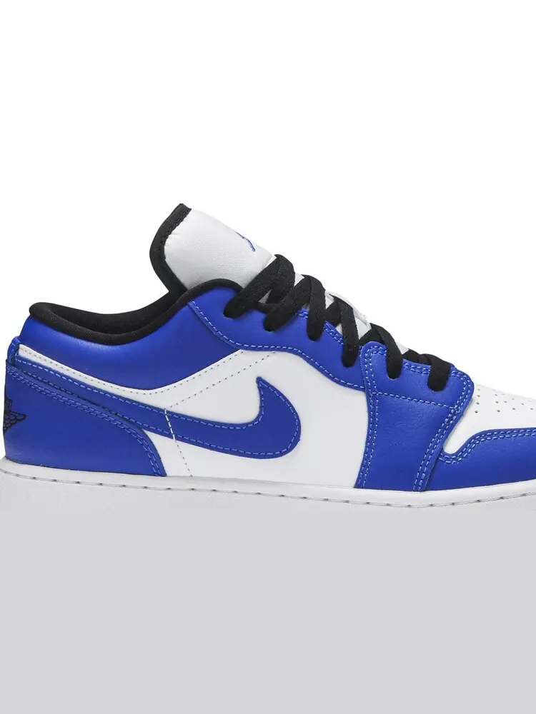 Кроссовки Air Jordan 1 Low GS Game Royal — изображение 2 из 8, белый