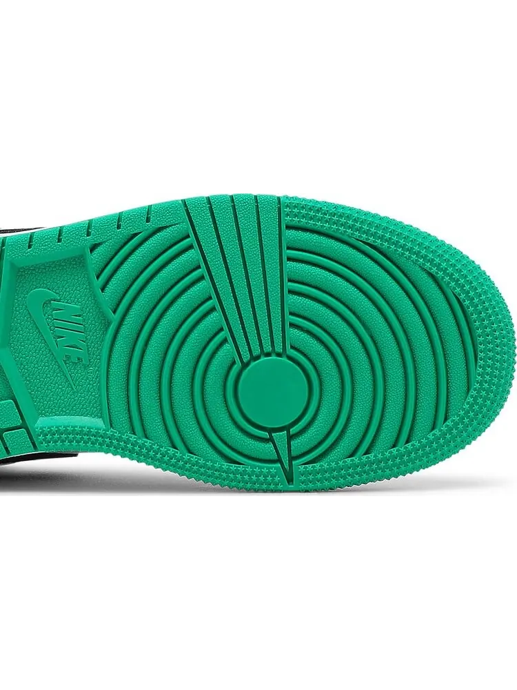 Кроссовки Air Jordan 1 Low GS White Lucky Green — изображение 5 из 8, белый
